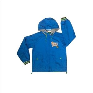 Reversible hooded jacket